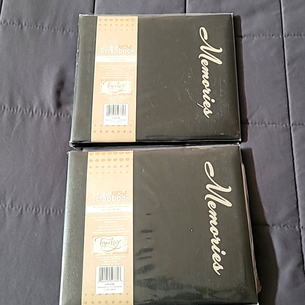 8x8 Scrapbook Memory set of two